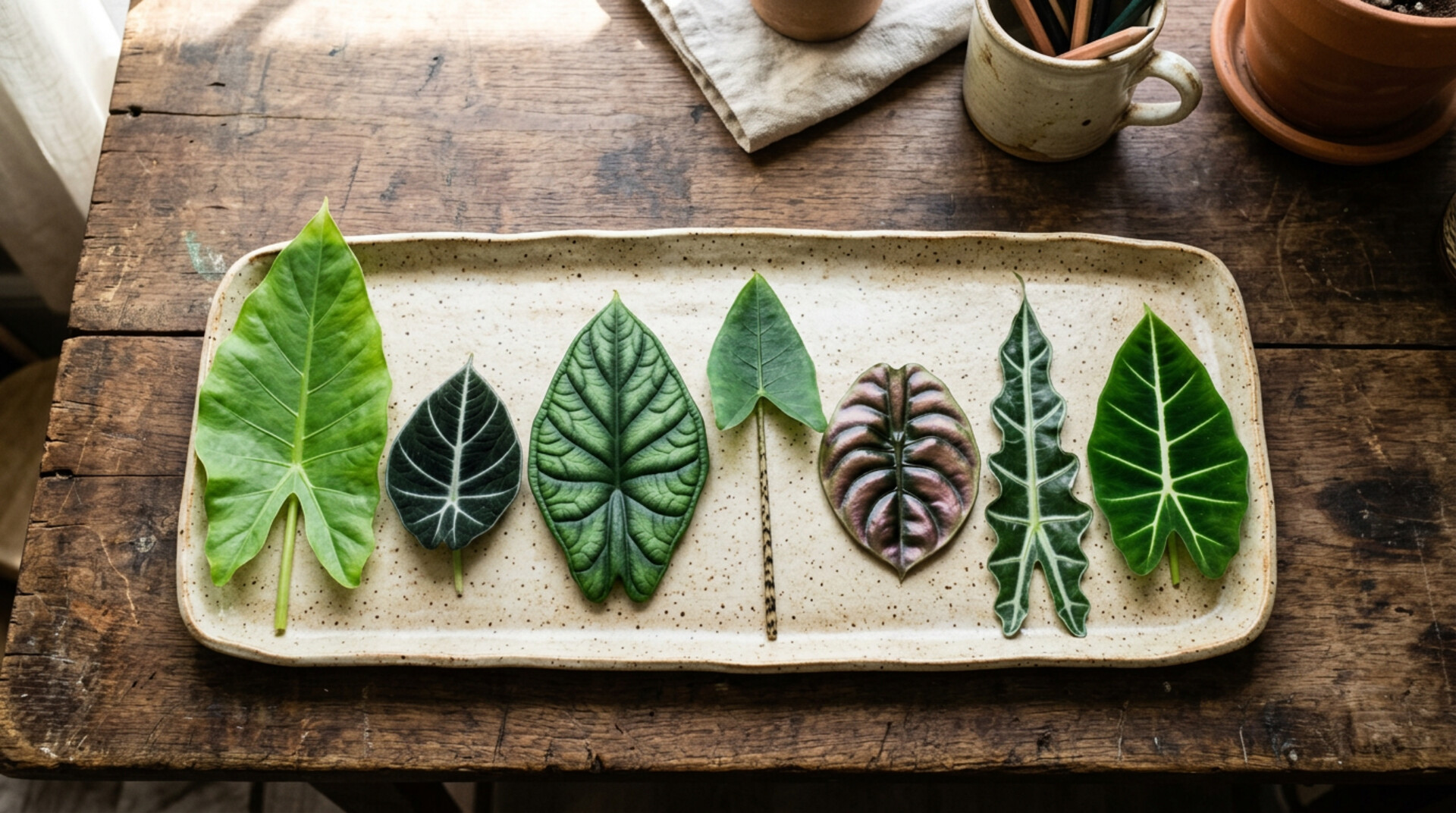 Alocasia genus hub hero